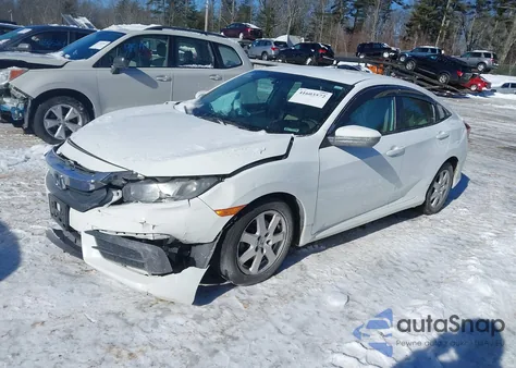 2016 Honda Civic Lx из США, поврежденный, VIN 19XFC2F57GE018531